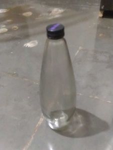 glass bottles