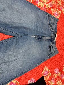 wide leg jeans size 30-32