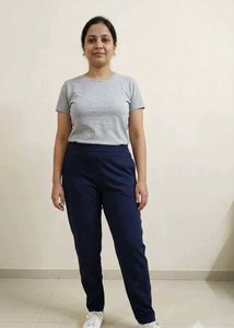 Comfortable Navy Blue Pants