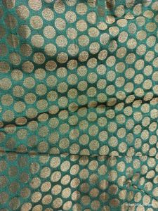Green Gold Polka Dot Kurta &amp; Pink Pants Set