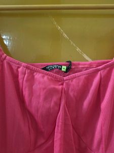 Sheer Sleeve Ruched Dress