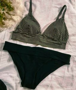 Chic Striped Bikini set