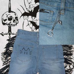 handmade bellbottom bootcut jeans (2 colors)