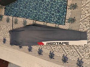 Red Tape Joggers - Men's Grey Track Pants