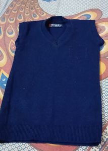 Navy Blue Half Sleev Sweater.