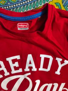 a hot res t shirt from babyhug