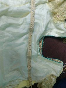 Elegant Yellow Anarkali Gown