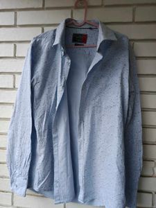 Classic Blue Button-Down Shirt