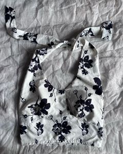 Floral Halter Neck Crop Top