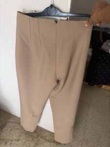 ZARA Beige Tailored Pants