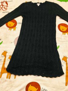Very Beautiful Woolen Midi Dress