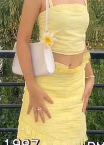 Butter Yellow Co-ord Set