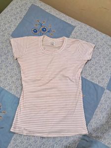 Striped Women's T-Shirt