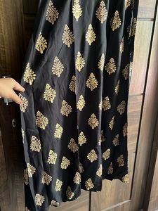 Black long gown