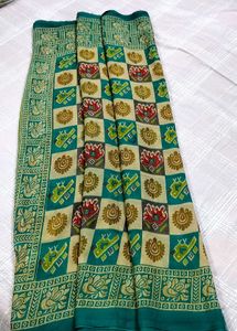 NEW GREEN SAREE