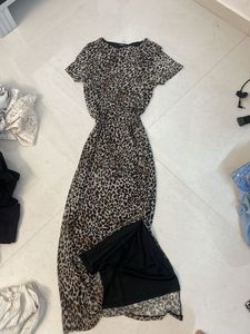Leopard Print Maxi Dress