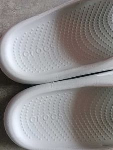CROCS White Sliders