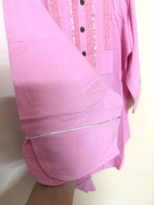 👚Pink Cotton Blend Top XXL (44”)