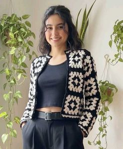 Chic Crochet Cardigan