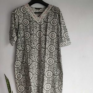 Cotton kurta with dupatta
