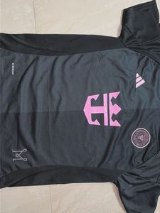Adidas Inter Miami CF Black Football Jersey Size-L