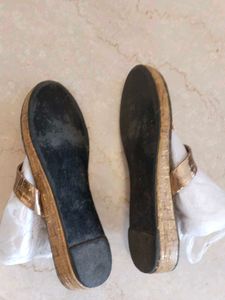 Embellished Flats 1" heels 10" length