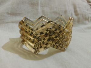 Golden Black Color Bangles, Size 2'4