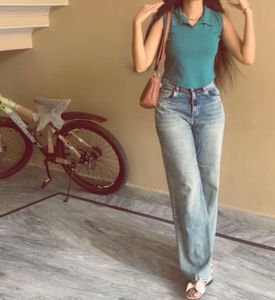 Trendy corset style crop top