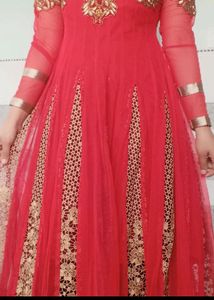 Long Frock With Embroidery