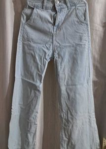 Light Wash Wide Leg Jeans