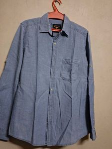 Men's Light Blue Denim Shirt