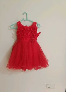 Red Party dress 👗 Rakhi special