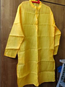 Bright Yellow Kurta