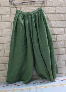 BITTOKO Japan Olive Green Skirt-Style Pants