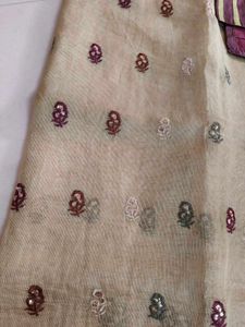 Pretty saree with blouse
