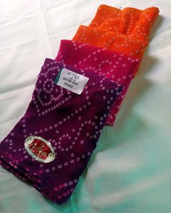 Vibrant Bandhani Saree