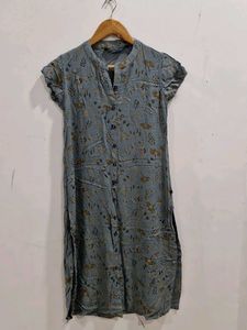 Stylish Floral Print Kurta