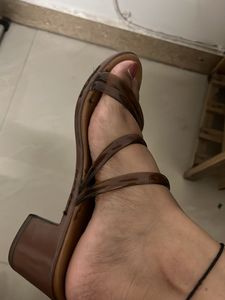 Stylish Brown Flat Sandals