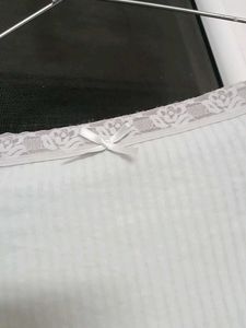 Comfortable White Cotton Briefs