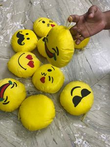 Cute Emoji Cushions Set