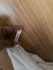 White Cotton Top From Mall