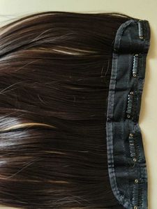 Hair Extensions Brown Colour Mix With Highlight