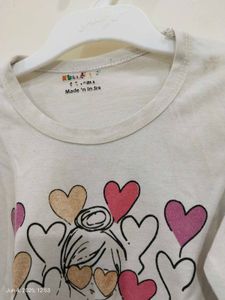 Kuchipoo 1-2 Years Girl Full Sleeves White Top