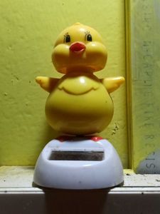 Cute Solar Powered Dancing Chick Toy