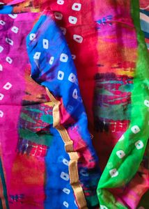Colorful Bandhani dupatta