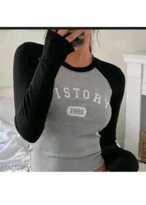 Vintage Graphic Long Sleeve Top