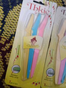 eyebrow razor pack 3