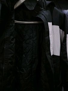 Stylish Black &amp; White Striped Jacket