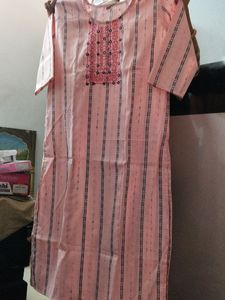 New Pink Kurt.. L Size