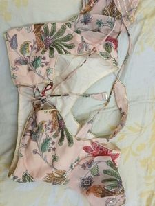 Designer Floral  saree with blouse